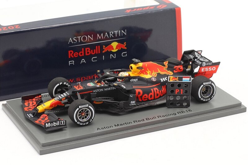 Spark 1:43 Aston Martin Max Verstappen no33 Red Bull Racing RB16 2020 