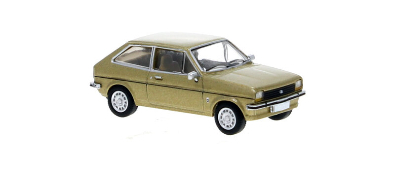 Premium Classixxs 1:87 Ford Fiesta 1976 goud