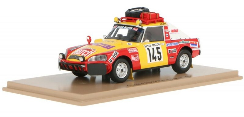 Spark 1:43 Citroen DS23 no145 Paris Dakar Roncin Quent Darmenrail Rally 1981