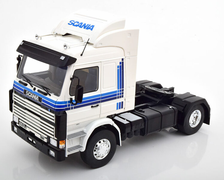 MCG 1:18 Scania 143 Topline wit blauw