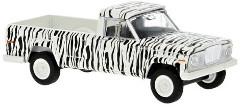 Brekina 1:87 Jeep Gladiator A Safari wit zwart 1964