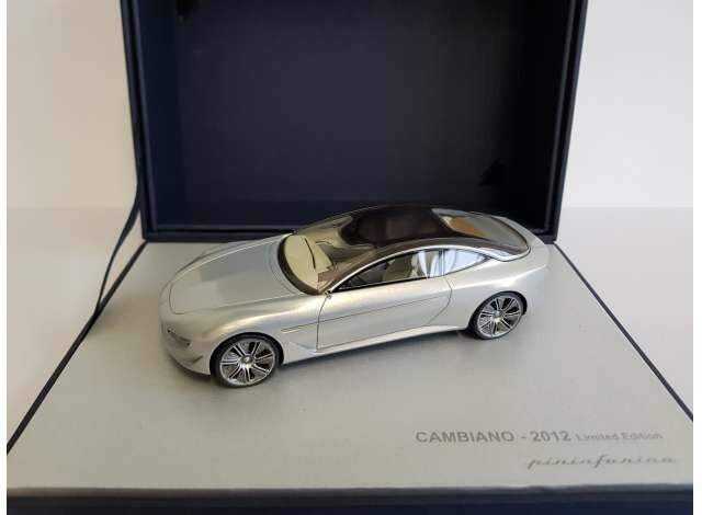 La Mini Miniera 1:43 Cambiano 2012 zilver