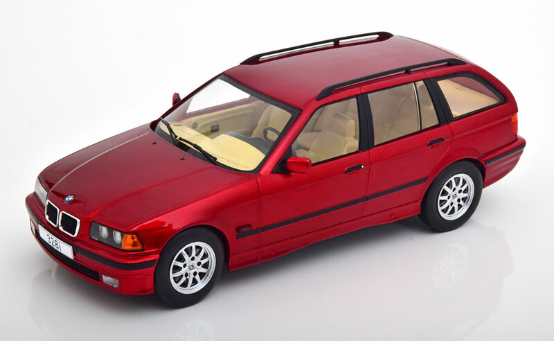 MCG 1:18 BMW 3er E36 Touring rood metallic