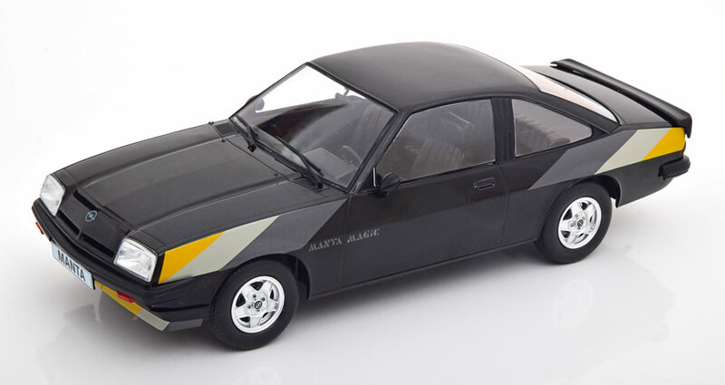 MCG 1:18 Opel Manta B Magic 1980 zwart