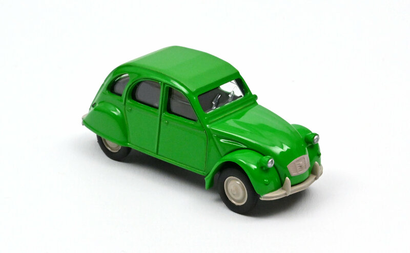 Norev 1:64 Citroen 2CV6 special 1979 bamboo groen