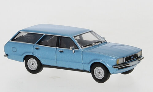 Premium Classixxs 1:87 Ford Taunus (TC2) Turnier lichtblauw metallic