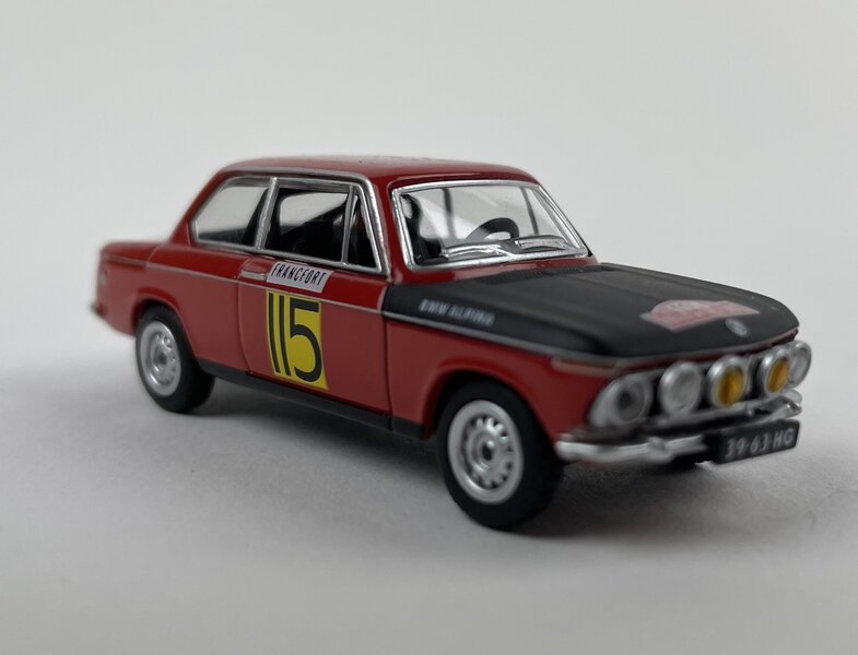 Tarmac 1:64 BMW 2002 115 Rob Slotemaker Monte Carlo 1969