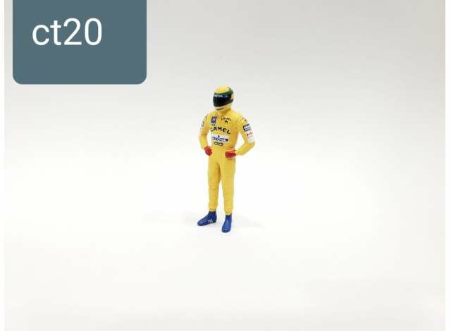 Cartrix 1:43 Ayton Senna 1987 diecast figure