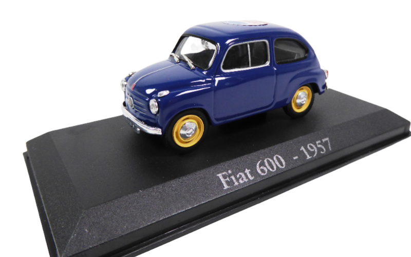 Atlas 1:43 Fiat 600 Pepsi Cola 1957 blauw