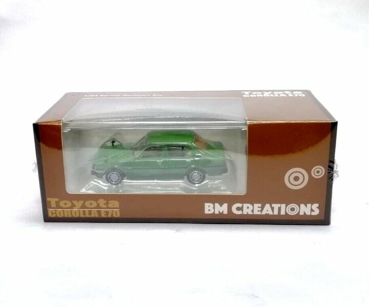BM Creation 1:64 Toyota Corolla E70, groen LHD