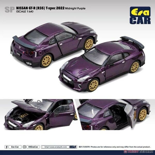 Era Car 1:64 Nissan GT-R (r35)Tt-spec 2022 Midnight Purple