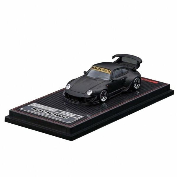 Ignition Model 1:64 Porsche RWB 993 matt zwart