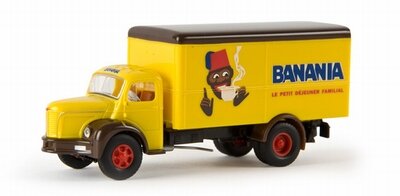 Brekina Berliet GLR 8 Banania ( F ) vrachtwagen