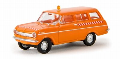 Brekina 1:87 Opel Kadett A Caravan Municipal oranje