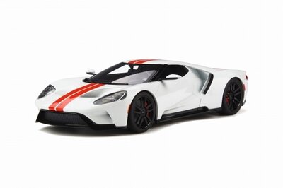 GT Spirit 1:18 Ford GT 2017 Frozen white