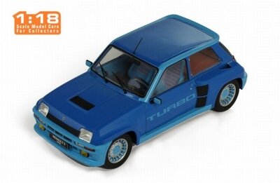 IXO 1:18 Renault 5 Turbo 1 metallic blauw 1981
