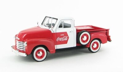 Motor City 1:32 Chevrolet Pickup Coca Cola 1953 met koelbox