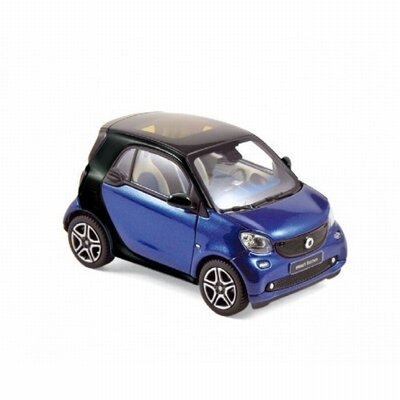 Norev 1:43 Smart For Two 2015 black &amp; blue