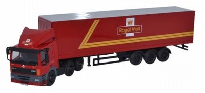 Oxford 1:76 DAF 85 40ft Box Trailer Royal Mail