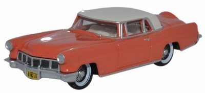 Oxford 1:87 Lincoln Continental MKII 1956 rood wit