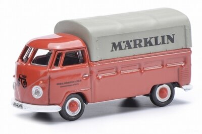 Schuco 1:87 Volkswagen T1 Marklin Pickup rood