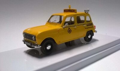 WSI Tema Toys 1:43 Renault 4 1973 ANWB Wegenwacht geel