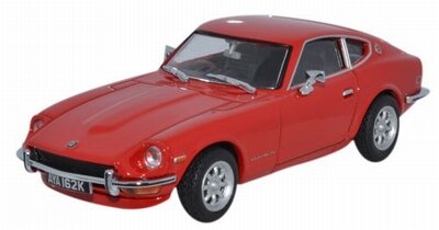 Oxford 1:43 Datsun 240Z rood RHD