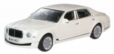 Oxford 1:76 Bentley Mulsanne wit