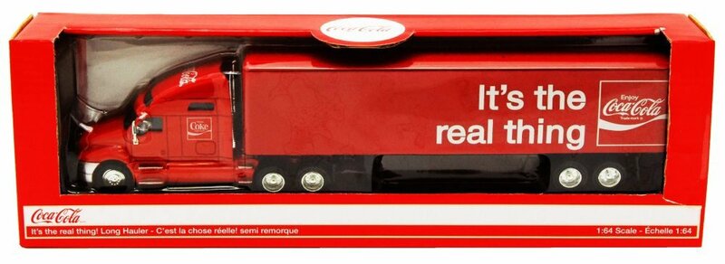 Motor City 1:64 Coca Cola &quot;It&#039;s the real thing !&quot;Long Hauler