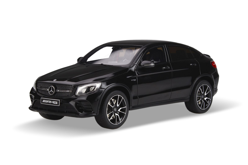 GT Spirit 1:18 MERCEDES-AMG GLC 43 COUPE Obsidian black