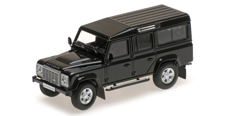 Almost Real 1:43 Land Rover Defender 110 zwart 2014