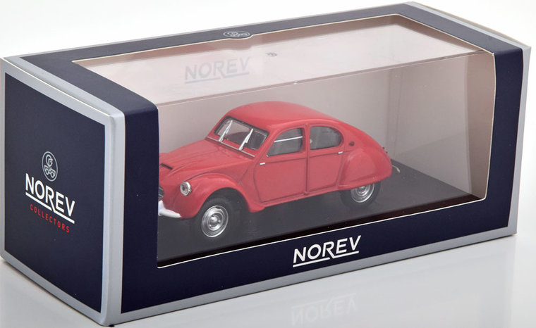 Norev 1:43 Citroen 2CV Dagonet 1956 rood