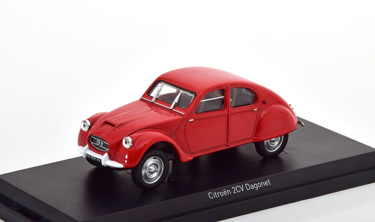 Norev 1:43 Citroen 2CV Dagonet 1956 rood