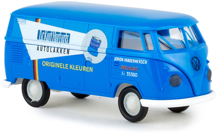 Brekina 1:87 Volkswagen T1B Dr Kurt Herberts Autolakken blauw