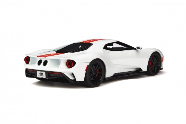 GT Spirit 1:18 Ford GT 2017 Frozen white