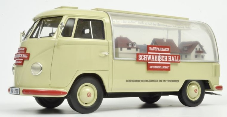 Schuco 1:18 Volkswagen T1a Schwabisch Hall, Resin model, Schuco Pro R18