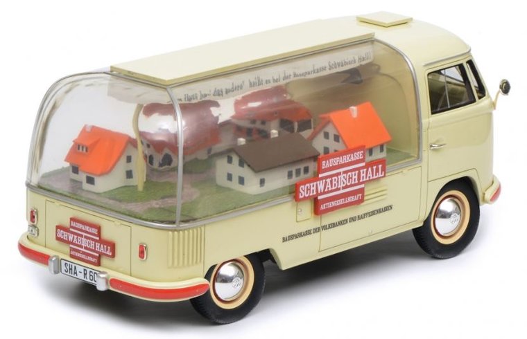 Schuco 1:18 Volkswagen T1a Schwabisch Hall, Resin model, Schuco Pro R18