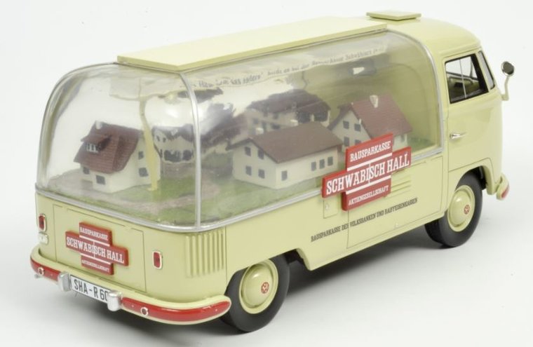 Schuco 1:18 Volkswagen T1a Schwabisch Hall, Resin model, Schuco Pro R18