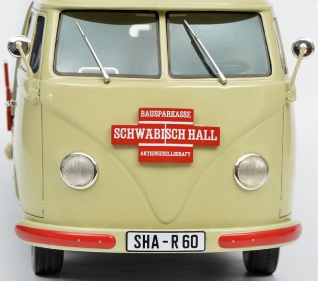 Schuco 1:18 Volkswagen T1a Schwabisch Hall, Resin model, Schuco Pro R18