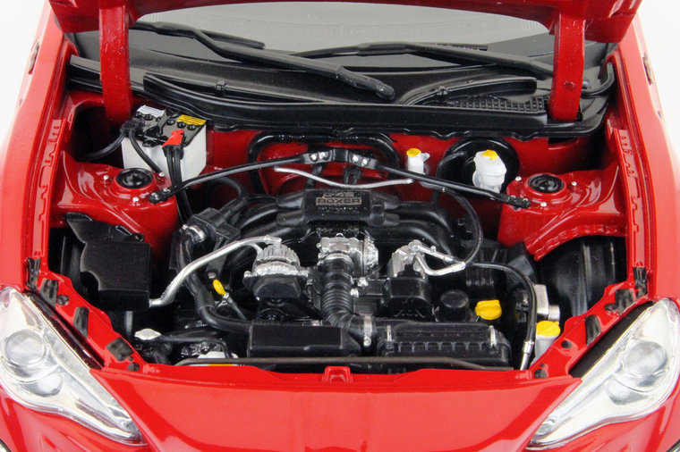 Dorlop 1:18 Toyota GT86 2014 Slightning rood 
