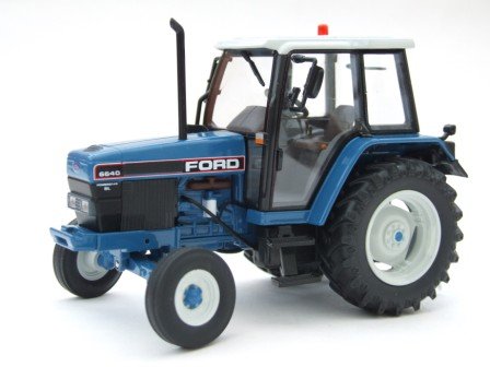 ROS 1:32 Ford Powerstar 6640 SL 2WD blauw, tractor, limited 12000 pcs