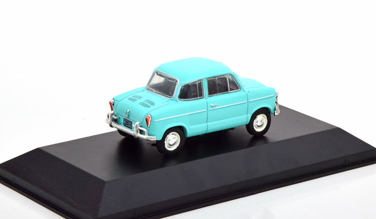 Atlas 1:43 NSU Prinz 30 1959 Turquoise in blisterverpakking