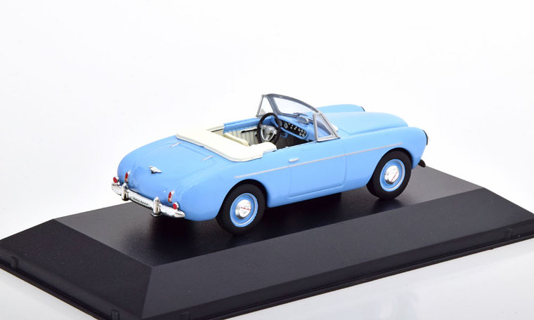 Atlas 1:43 Volvo P1900 Cabrio 1956 lichtblauw Volvo Collection