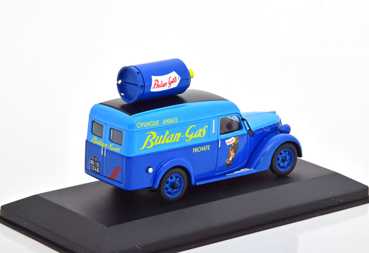 Atlas 1:43 Fiat 1100 ELR Delivery van Butangas 1948 blauw