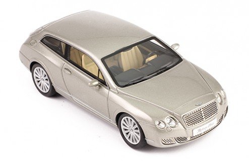 Premium X 1:43 Bentley Continental Flying Star 2010 grijs