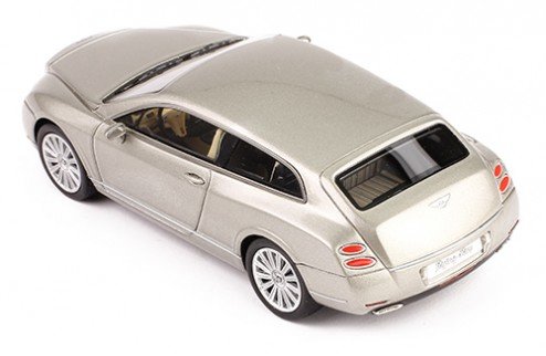 Premium X 1:43 Bentley Continental Flying Star 2010 grijs