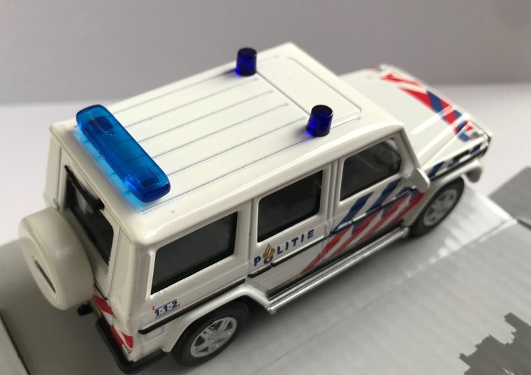 Cararama 1:43 Mercedes Benz G-class politie Nederland