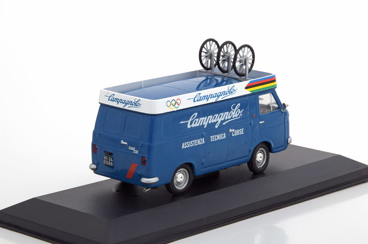 Atlas 1:43 Fiat 238 Transporter Campagnolo 1972 blauw