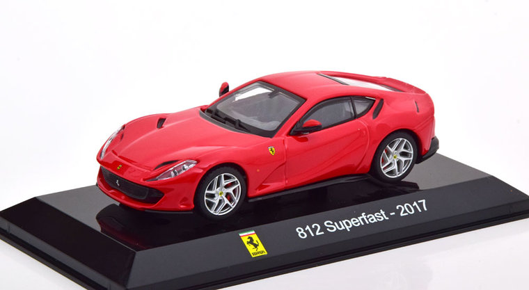 Atlas 1:43 Ferrari 812 Superfast 2017 rood 