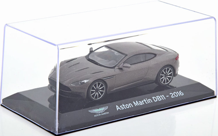 Atlas 1:43 Aston Martin DB11 2016 grijs metallic 